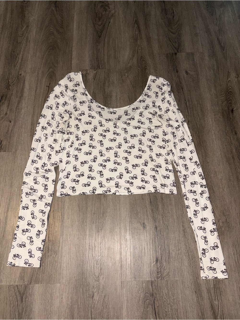 Map To Mars | White Bicycle Longsleeve
